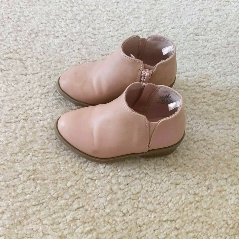 Pink booties